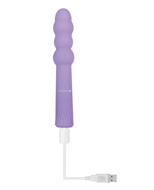 Evolved Novelties INC Vibrators Gender X Bumpy Ride Purple