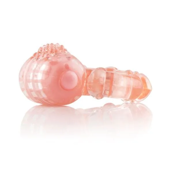 Screaming O Female Sex Toys Screaming O The Big O Vibrating Cock Ring With Clitoral Stimulator In Natural Screaming O Female Sex Toys Screaming O The Big O Vibrating Cock Ring With Clitoral Stimulator In Natural