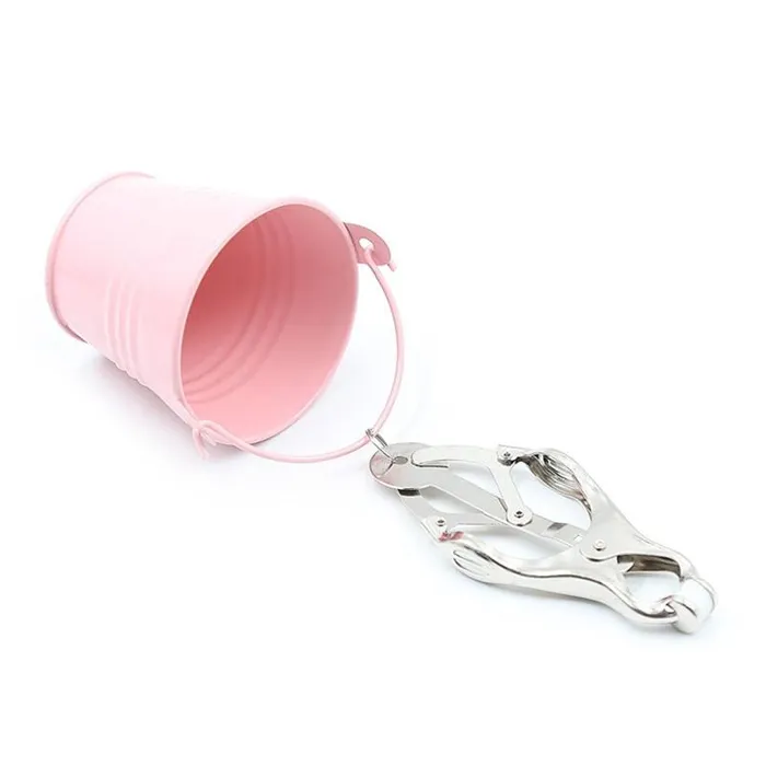 House of Dasein Couples Nipple Clitoral Toys Bucket Weight Nipple Clamps Genital Torture Breast Play Bondage