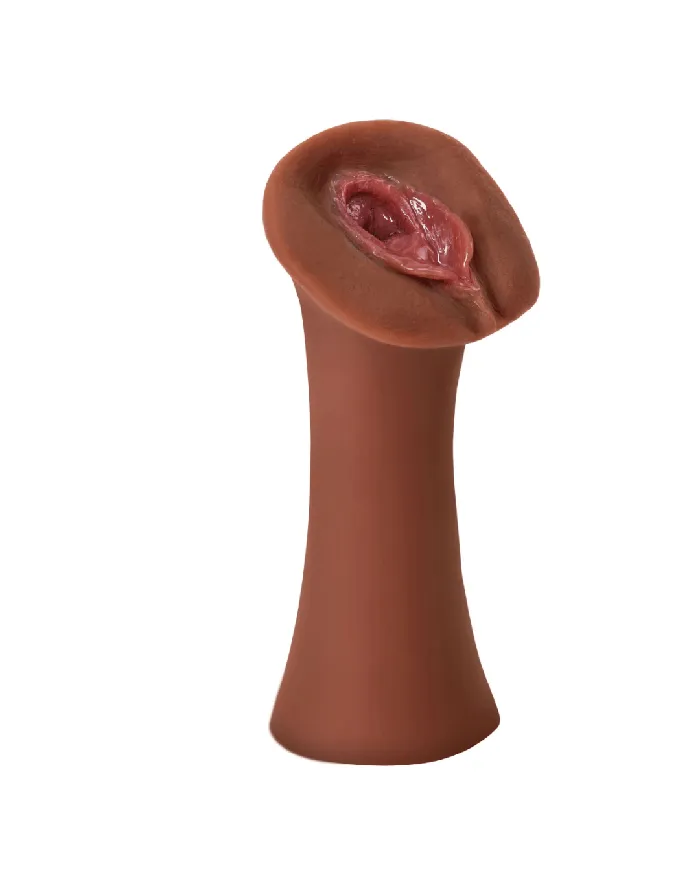 Juicy Snatch Wet Pussy Self Lubricating Masturbator Chocolate Pipedream Products Male Sex Toys