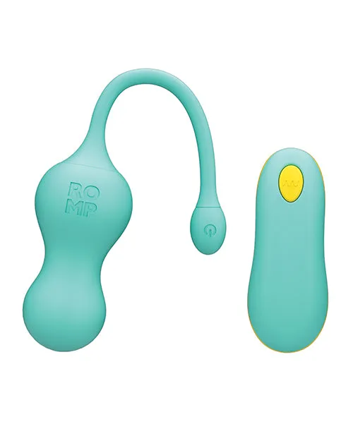 Romp Female Sex Toys ROMP Cello Rechargeable RC Silicone GSpot Egg Vibrator