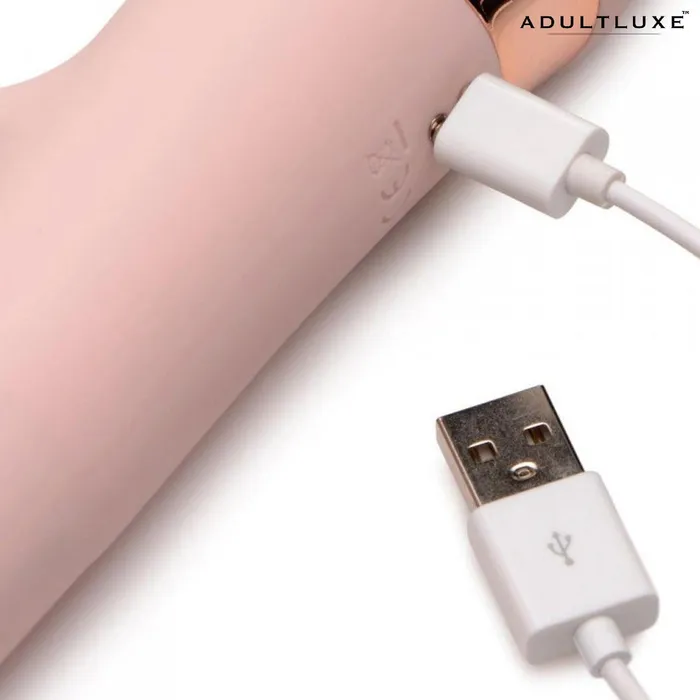 XR Brands Female Sex Toys Inmi Bunny Slide Sliding Ring Rabbit Vibrator