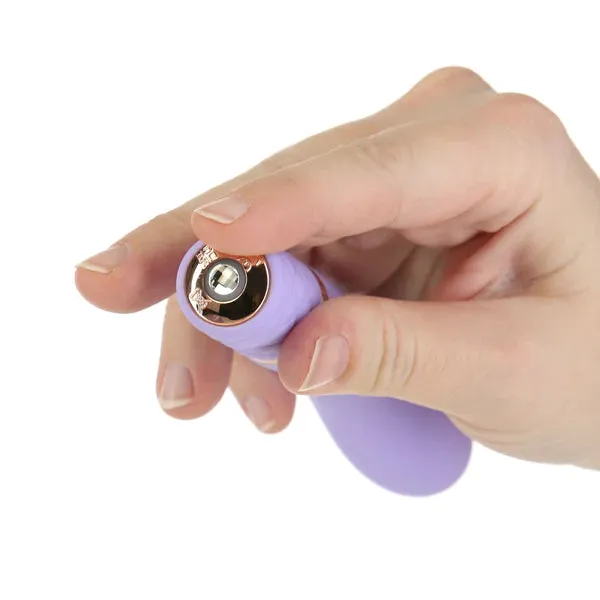 AAPD Female Sex Toys Pillow Talk RACY Powerful Rechargeable Mini Bullet Vibrator with Swarovski Crystal Special Edition Sensual Kit Purple Hue