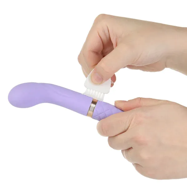 AAPD Female Sex Toys Pillow Talk RACY Powerful Rechargeable Mini Bullet Vibrator with Swarovski Crystal Special Edition Sensual Kit Purple Hue