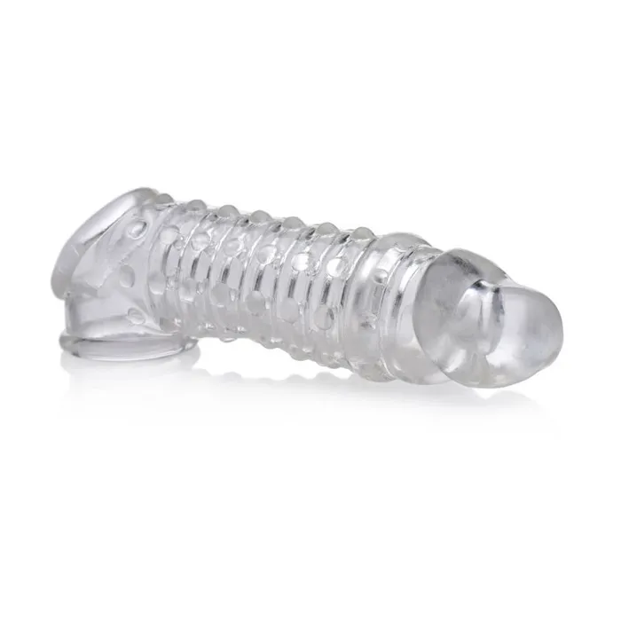 Male Sex Toys Size Matters Penis Enhancer Sleeve 15in Clear Size Matters