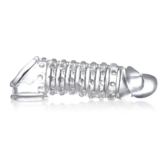 Male Sex Toys Size Matters Penis Enhancer Sleeve 15in Clear Size Matters