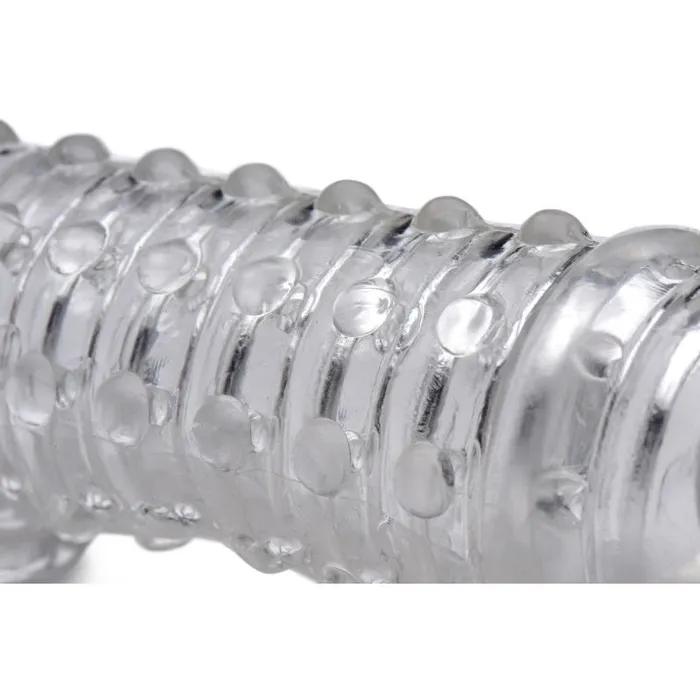 Male Sex Toys Size Matters Penis Enhancer Sleeve 15in Clear Size Matters