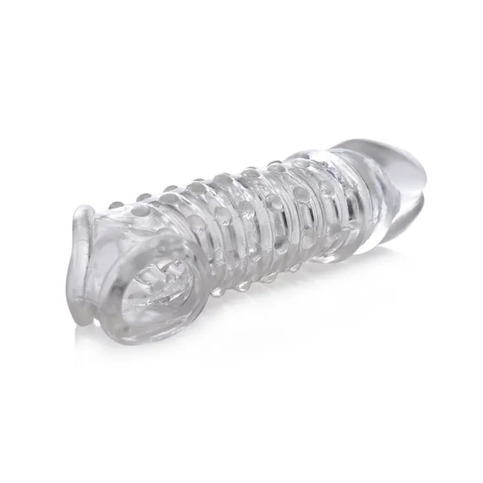 Male Sex Toys Size Matters Penis Enhancer Sleeve 15in Clear Size Matters